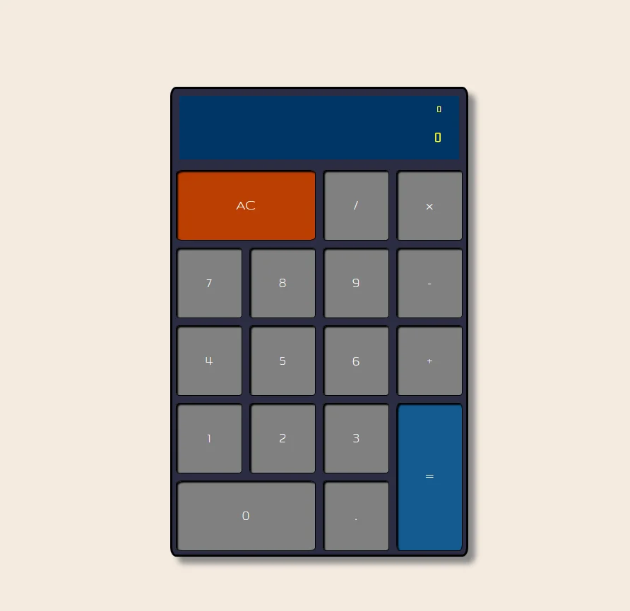javascript calculator project